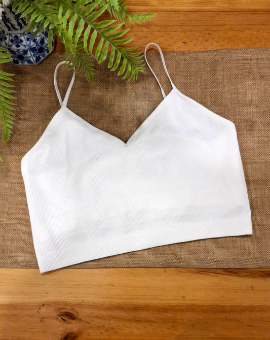 TOP PRIMARK BLANCO TALLA L