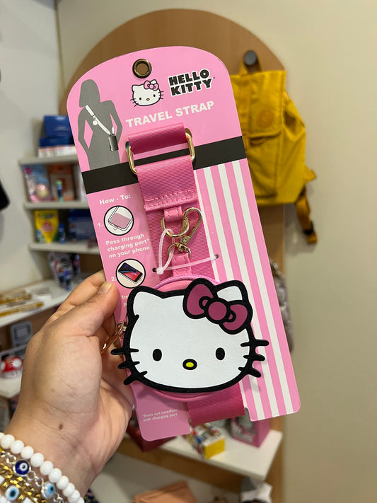 STRAP PARA CELULAR HELLO KITTY