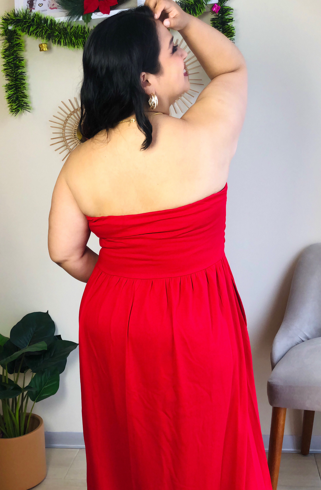 VESTIDO JOHANA - ROJO